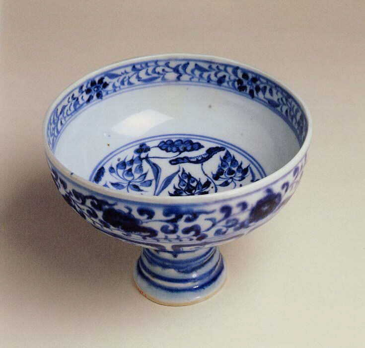 Historical lotus stem bowl from The Met