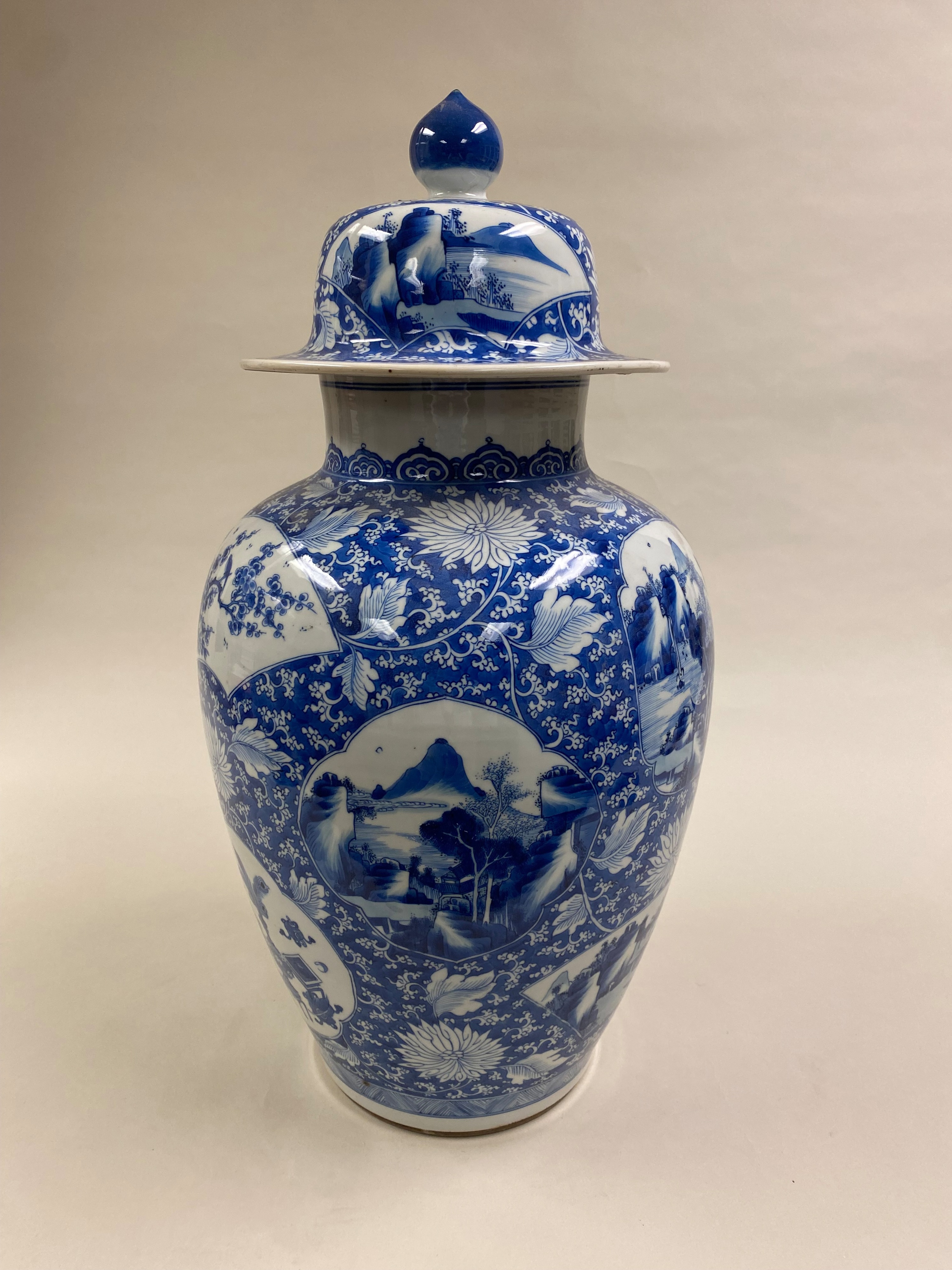 Historical covered jar with flowers, The Met. Archive reference, not merchandise.